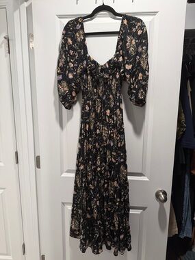 Free People printed Oasis midi dress